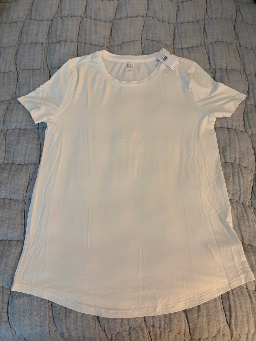 NWT GAP Luxe T Short Sleeve Top